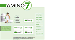 Desktop Screenshot of amino-7.de